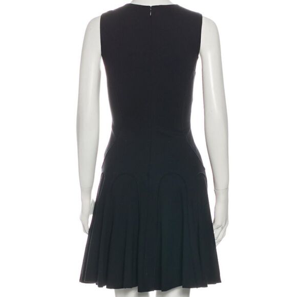 Derek Lam Sleeveless Exposed Seam Black Dress LBD - Picture 5 of 11